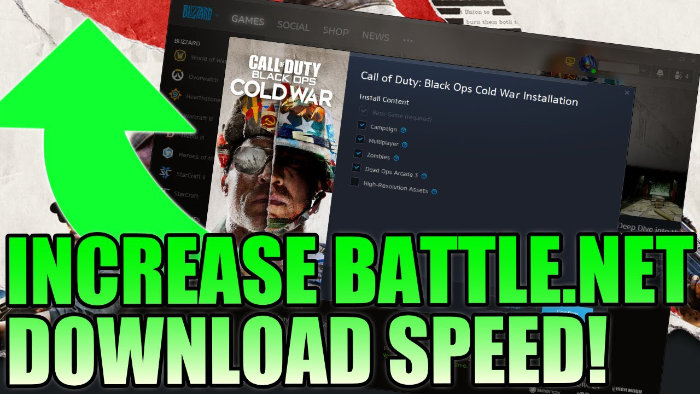 battlenet slow download