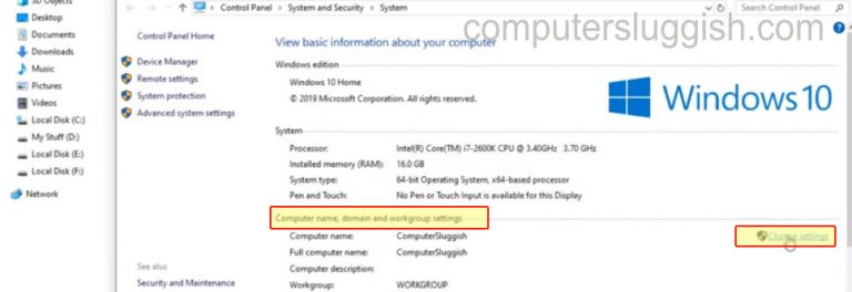 How To Join a Domain In Windows 10 - ComputerSluggish