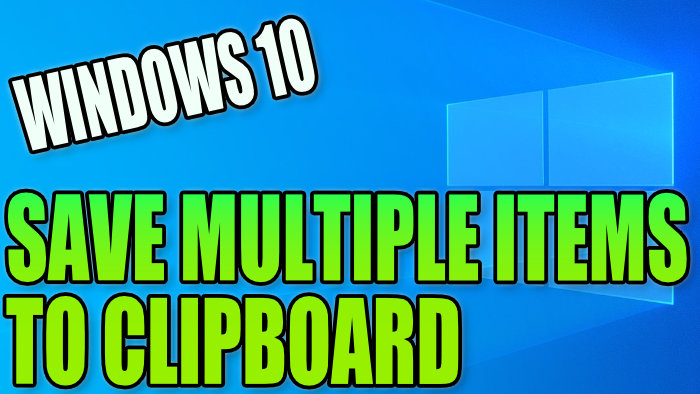 how to save to clipboard in windows 10