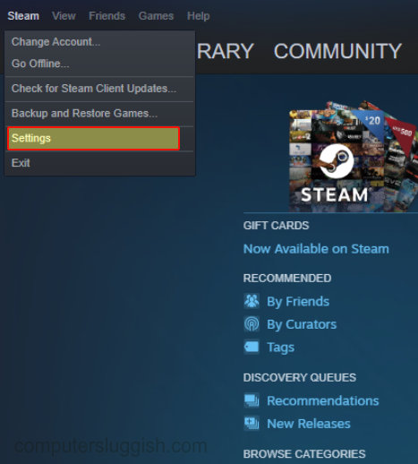 clear steam cache manually