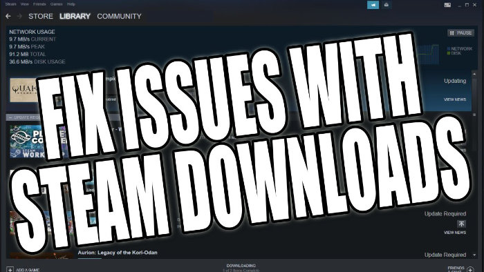 Fix issues with Steam downloads