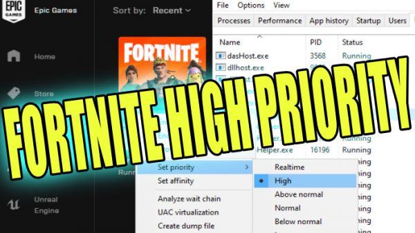 How To Make Fortnite Run In High Priority On PC Fortnite Run In High Priority Tn 600x338 
