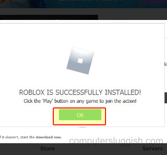 How To Install Roblox From Web Browser On Pc Computersluggish - web roblox com download