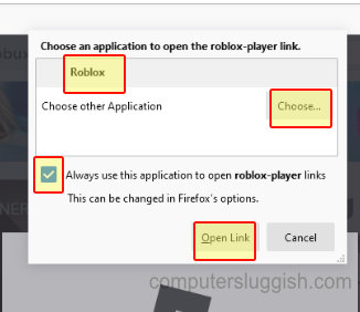 How To Get An App To Open This Roblox Player Link (Step By Step) 