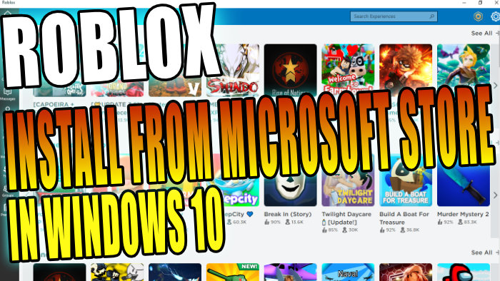 How To Install Roblox From The Microsoft Store On PC - ComputerSluggish