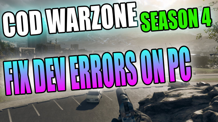 Dev error 6164 call of duty warzone как решить