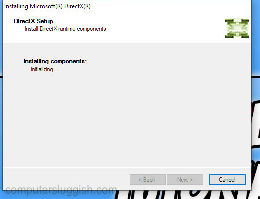 Updating DirectX version in Windows
