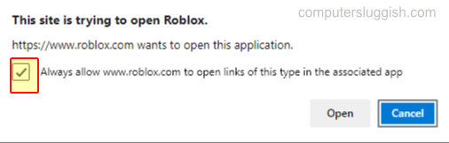 Roblox won't start from browser (Firefox). : r/RobloxHelp