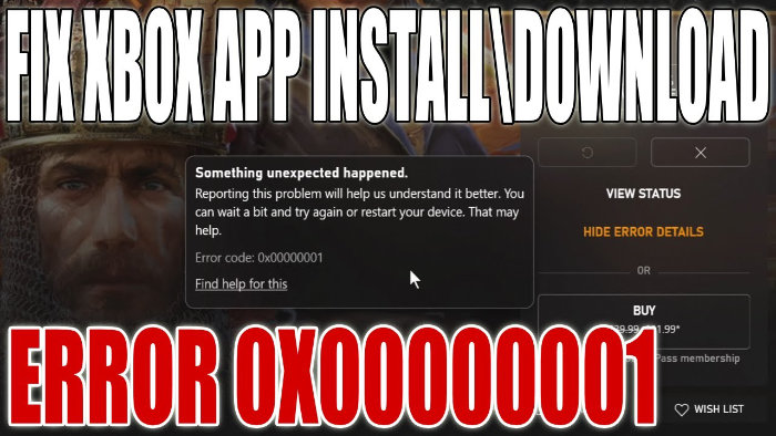 xbox app install