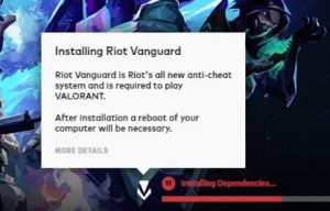 instal riot vanguard