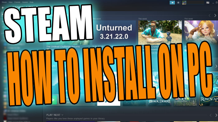 instaling Steam 28.08.2023