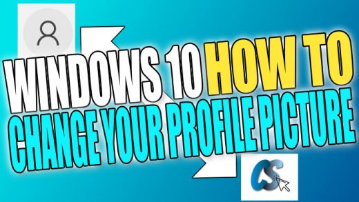 How To Change Windows 10 Profile Picture - ComputerSluggish