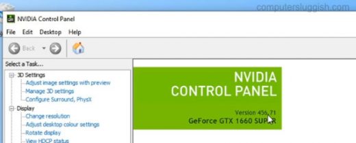 how to instal nvidia control panel windows 10
