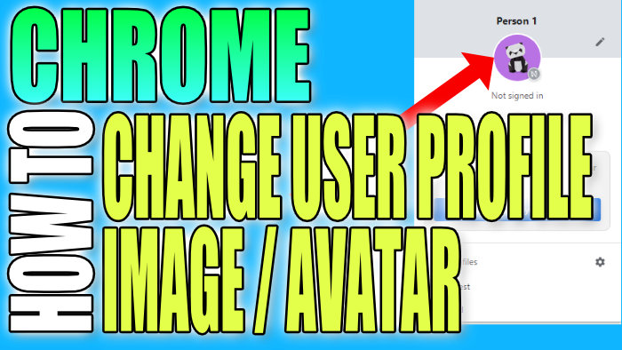 Change Your User Profile Image In Google Chrome - ComputerSluggish
