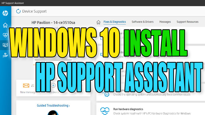download hp support assistant for windows 11
