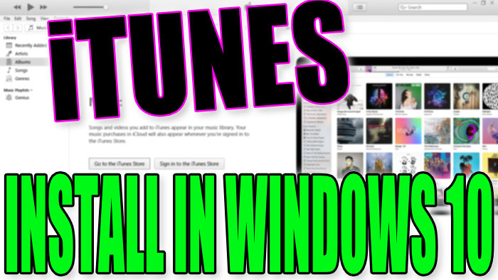 itunes download for windows 10 pc