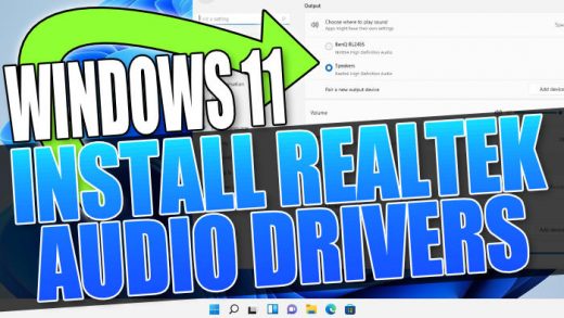 Install Realtek HD Audio Driver In Windows 11 - ComputerSluggish