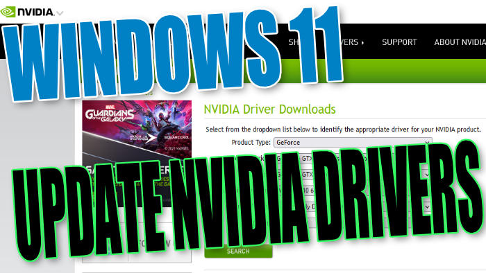 Windows 11 update Nvidia drivers