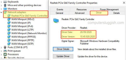 Manually Install Latest Realtek Network Driver In Windows 10 - ComputerSluggish