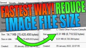 Fastest Way. Reduce image file size