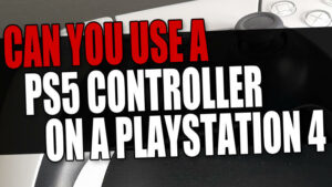 Can you use a PS5 controller on a PlayStation 4.