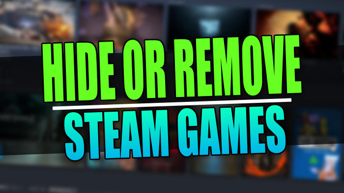 Hide or remove Steam games