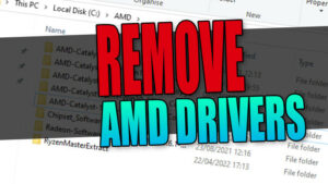 Remove AMD drivers