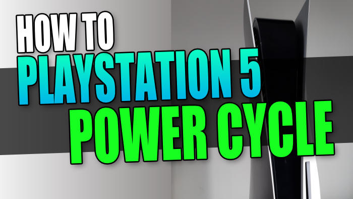 How to PlayStation 5 power cycle