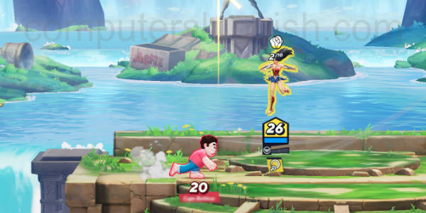 Multiversus screenshot of gameplay