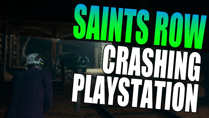 Saints Rown crashing PlayStation