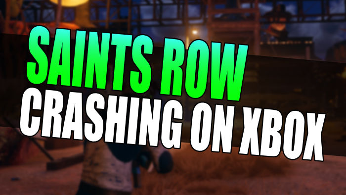 Saints Rown crashing on Xbox