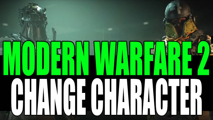 How To Change Character In Modern Warfare 2