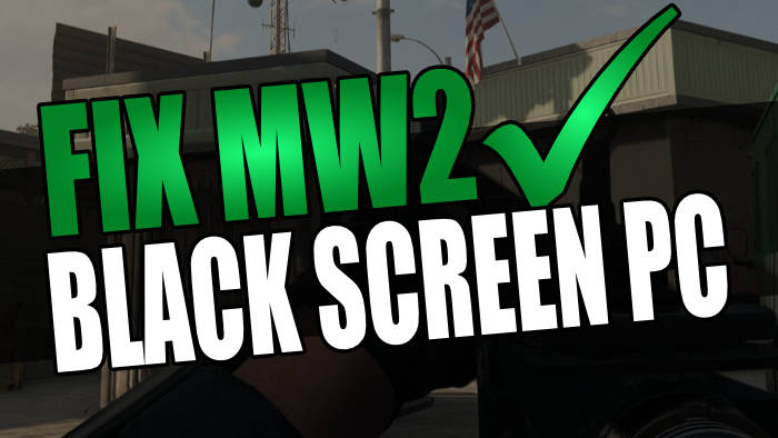 Fix MW2 black screen PC