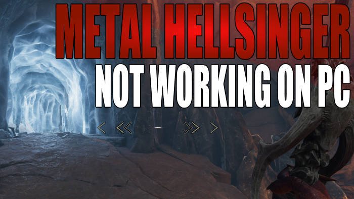 Metal Hellsinger not working on PC