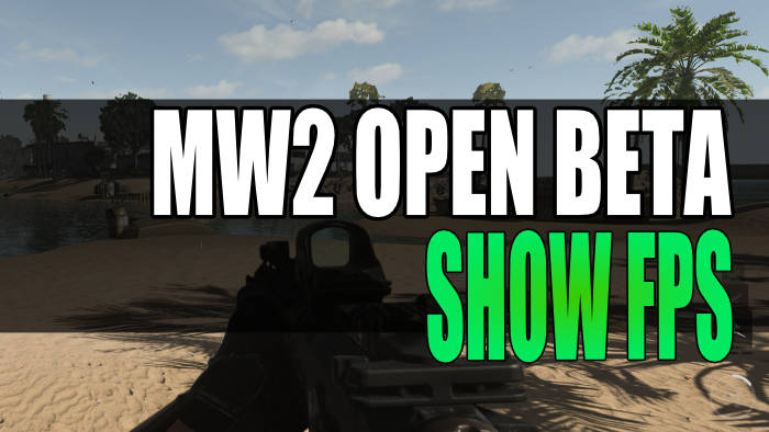 Modern Warfare 2 Beta Show FPS