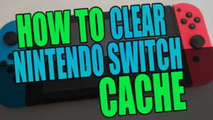 How to clear Nintendo Switch cache.