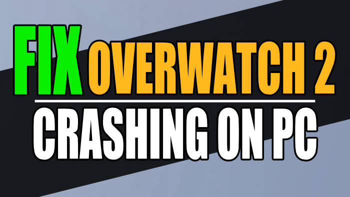 Fix OVerwatch 2 crashing on PC