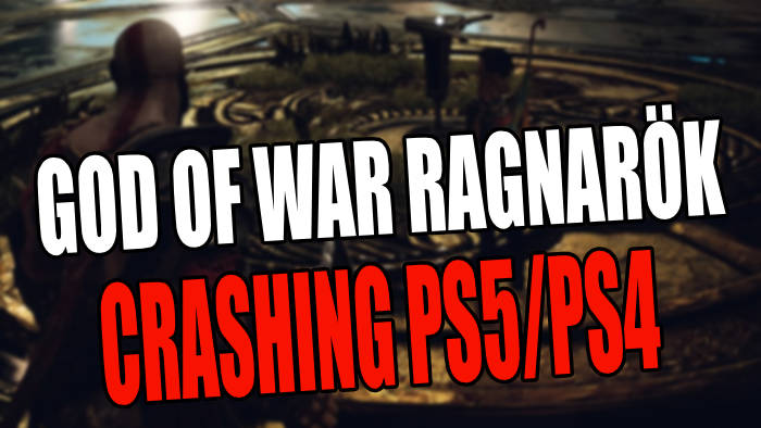 God Of War Ragnarok crashing PS5/PS4.