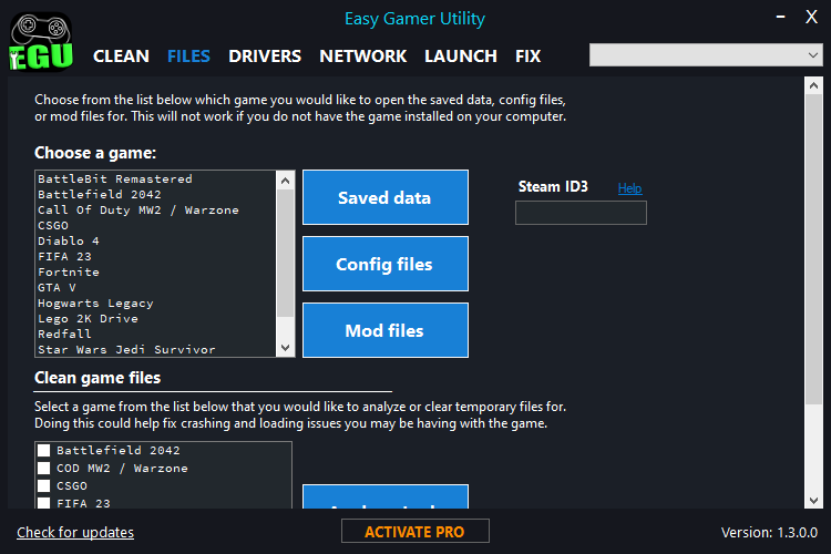 Easy Gamer Utility ComputerSluggish