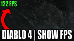 Diablo 4 Show FPS.