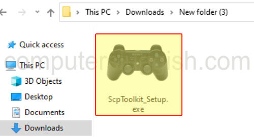 how to set up ps3 controller on windows 10