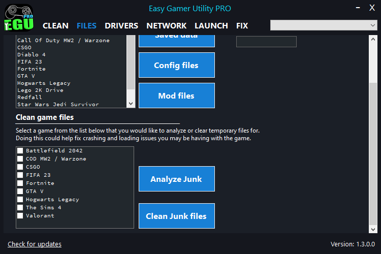 Easy Gamer Utility Pro ComputerSluggish