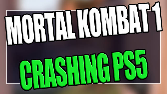 Fix Mortal Kombat 1 crashing ps5