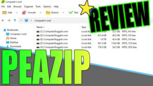 Review of PeaZip