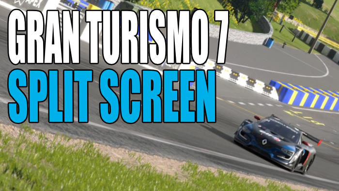 2 Player Split Screen Gran Turismo 7 PS5 Multiplayer GT7 PlayStation 5