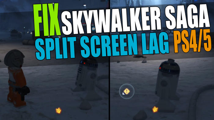 Fix Skywalker Saga split screen lag PS4/5