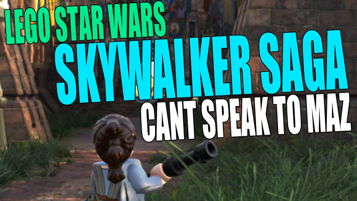 Lego Star Wars Skywalker Saga can't speak to Maz