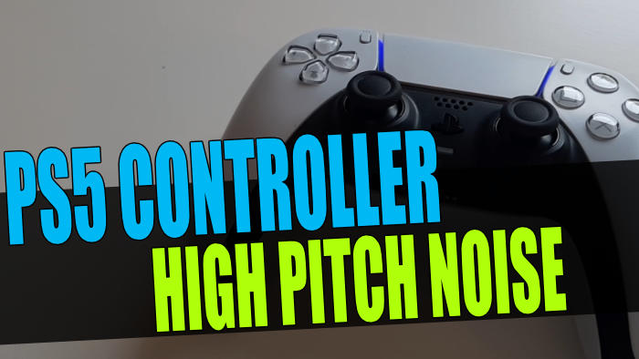 PS5 controller high pitch noise