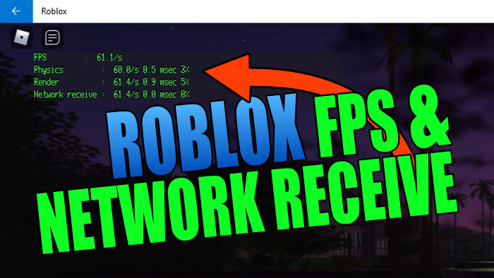 Roblox FPS & Network Receive